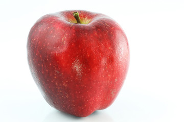 Red apple. Isolated on white