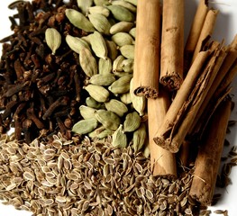 Assorted spices