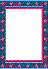 Floral frame