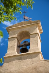 bell tower of small chapel