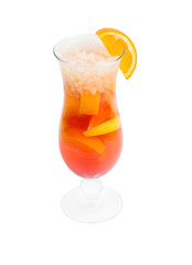 Orange cocktail  isolated