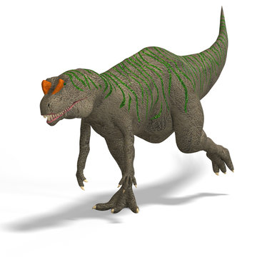 green dinosaur running on white background clip art preview