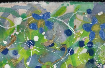 Green Algae Painting