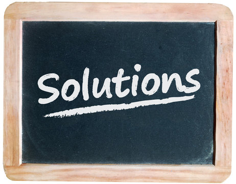 "Solutions" on blackboard