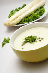 spargel creme suppe