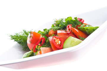 Vegetable salad.