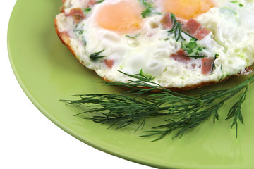 fried eggs