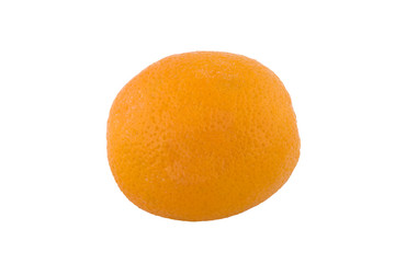 One isolated orange