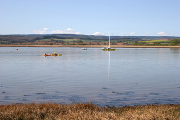 boats on River Exe