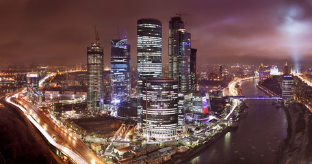 Fototapeta premium Moscow city