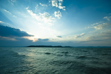 Obraz premium Sunset scene