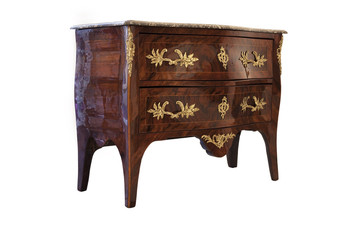 commode dorée