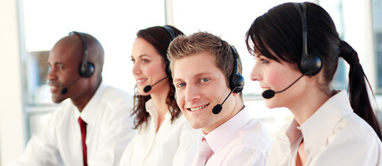Potrait of a business team