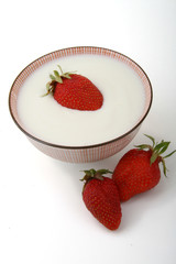 fraise et creme legere