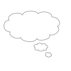 Black comics balloon