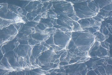Blue & white ripples background