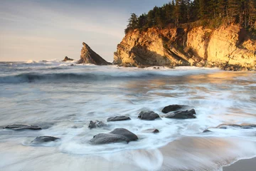 Fotobehang Kust Portret van de kust van Oregon