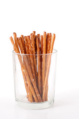 Salt Sticks in a Glass