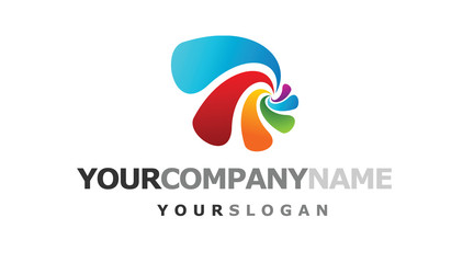 abstract vector graphic symbol design logo