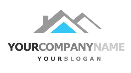 logo with house