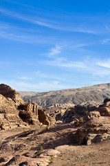 Fototapeta premium Petra Jordan panorama