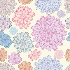 Floral seamless background