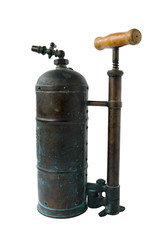 Old insecticide spray