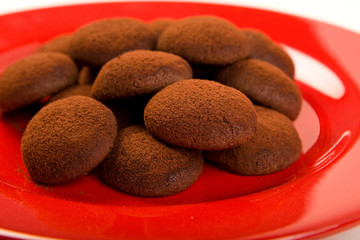 chocolate truffle cookies