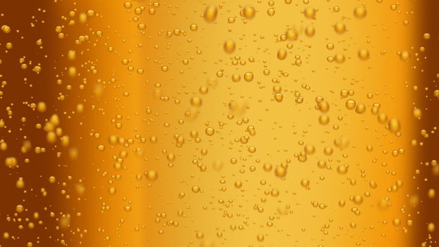 beer bubble  (seamless loop)