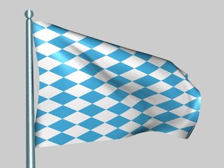 Bayrische Landesflagge