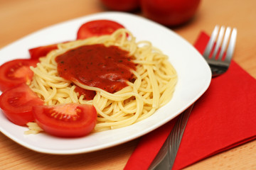 spaghetti pasta