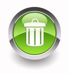 Recycle glossy icon