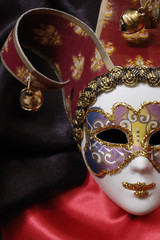 Naklejka premium Venetian mask