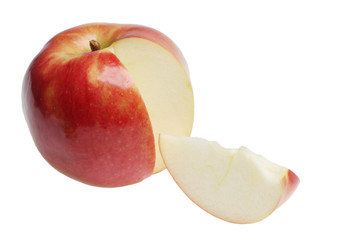 red apple