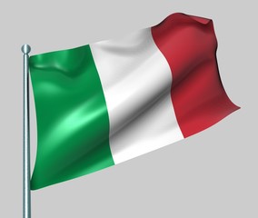 Nationalflagge Italien