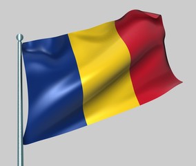 Nationalflagge Rumänien
