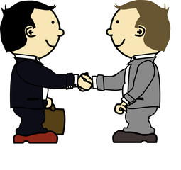 Fototapeta premium Businessmen 1