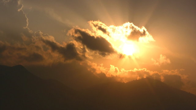 Nepal sun