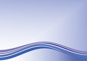 Abstract blue background with lines