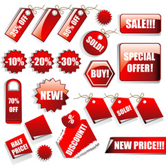 Sales Tags and Stickers