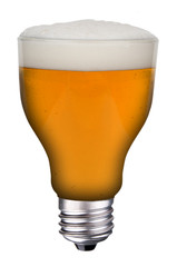 lightbulb beer