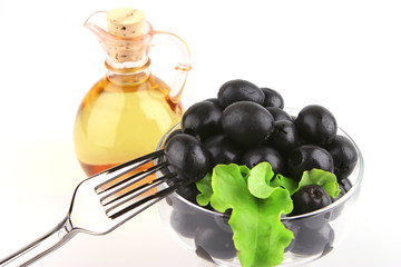 black olives