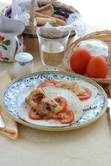 Piadine al vino - Antipasti Emilia Romagna