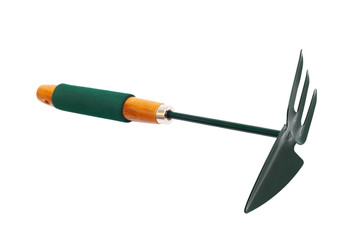 Green gardening hoe