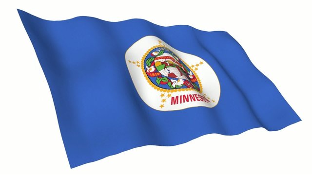 Minnesota (US) Animated Flag