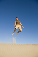 Sand Jumping