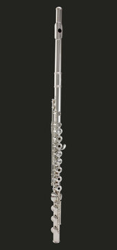Soprano Flute on Black
