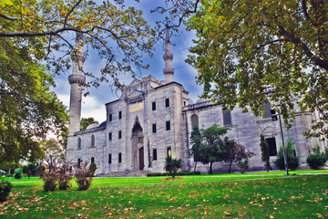 Naklejka premium Suleimanie Mosque, Istanbul, Turkey