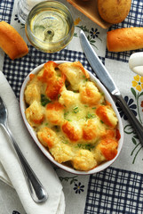 Gnocchetti al formaggio ed erba cipollina - Primi Trentino A A
