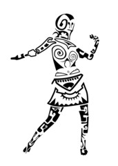 danseuse maorie